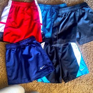 Size 3t toddler boys Nike shorts set of 5